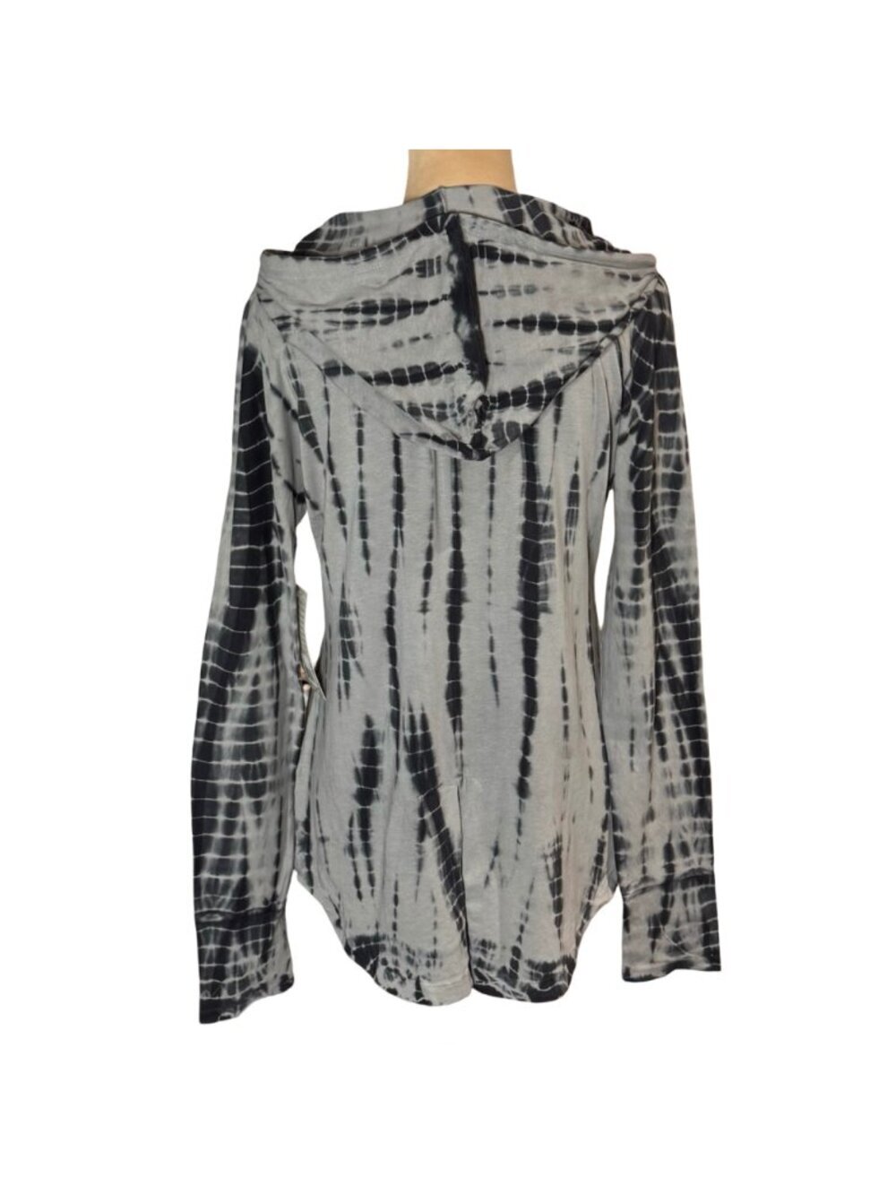 NWT Balance Collection Cotton Hooded Long Sleeve Top Sz L Activewear Outdoor - Picture 4 of 13